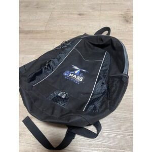 UMass Boston Beacons Black Backpack Work Travel Bag NCAA BU Wentworth BPD BFD